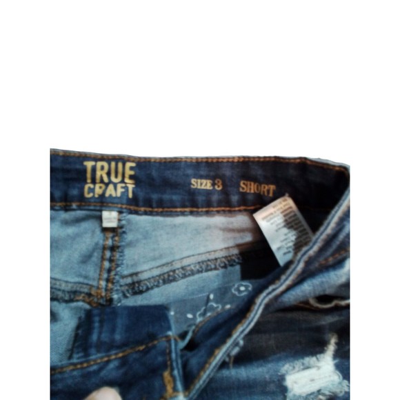 Juniors True Craft Short Shorts Size 3 - Picture 10 of 16